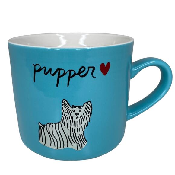 Opalhouse "Pupper" Blue Coffee Mug 14oz - Picture 1 of 8